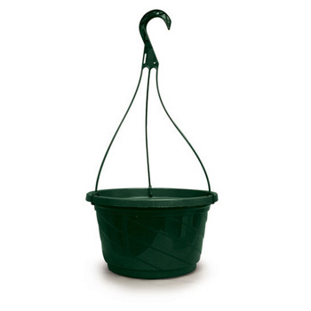 10 Inch Euro Hanging Basket Green - 94 per case - Hanging Baskets